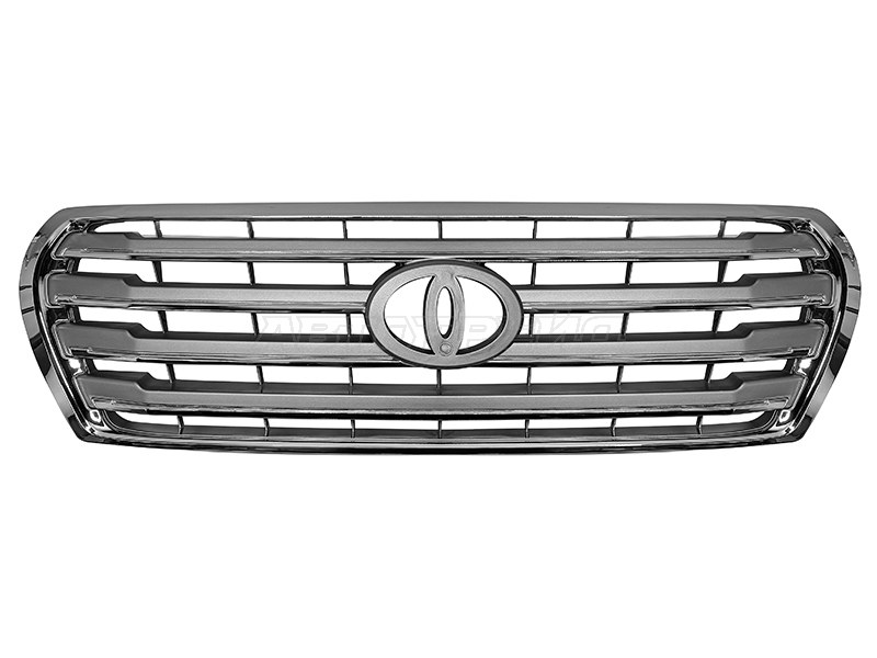 Решетка радиатора Toyota Land Cruiser (J200) 12-15 (с хром молдингом) (SAT: ST-TY92-093-A0)