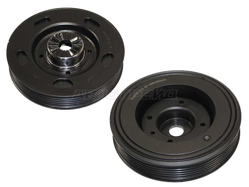 Шкив коленвала VW TIGUAN 2007- /GOLF /PASSAT 05-15 /JETTA 05-11 /SKODA OCTAVIA 04-16 /YETI 10- / /KODIAQ 17-. (SAT: ST-06H105243G)