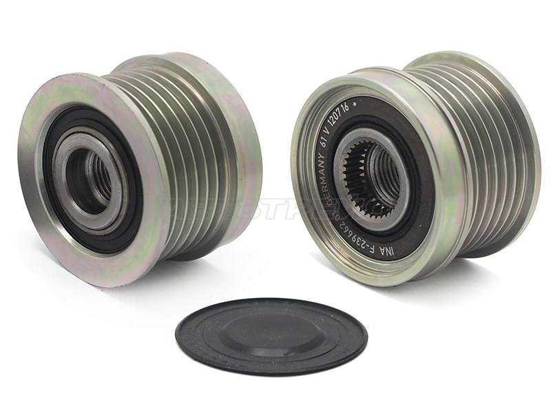 Шкив генератора SSANG YONG ACTION /KYRON /REXTON 2,0 /2,7D 06- (INA: 535013410)