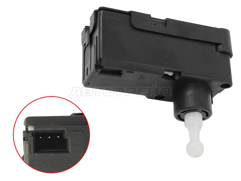 Моторчик фары Audi A4 04-15  / Skoda Octavia 04-20  / Volkswagen Golf 03-09  / Passat 10-15  / Polo 01-20  / Tiguan 16-21  / Skoda Yeti 09-18  / Volkswagen Passat CC 08-11 (SAT: ST-1J0941295A)