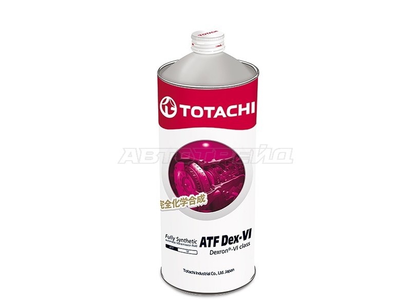 Масло трансмиссионное синтетическое TOTACHI ATF DEX-VI 1л (TOTACHI: 4589904521461)