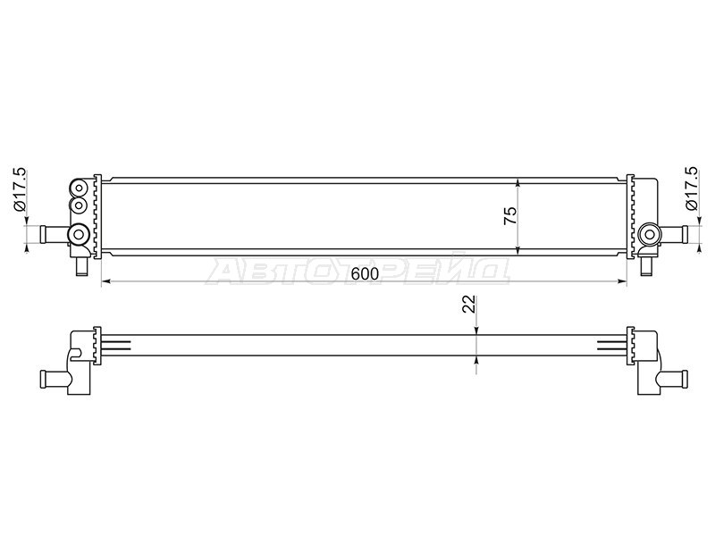 Радиатор инвертора LEXUS CT200H 10- (SAT: ST-G9010-76010)