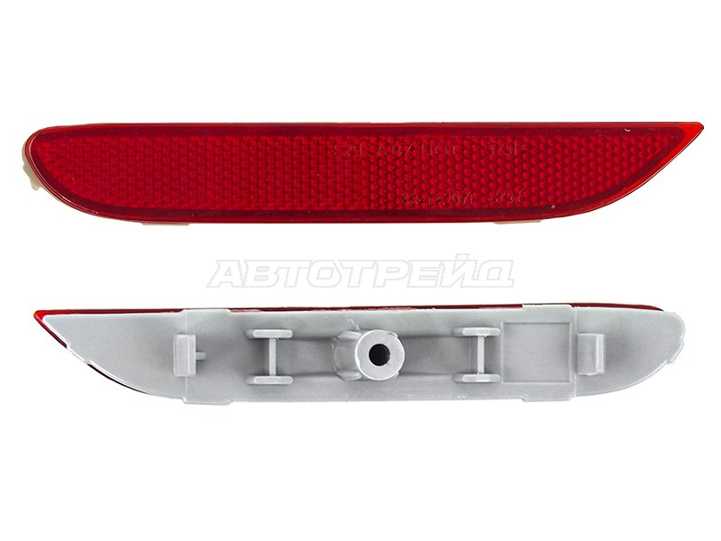 Отражатель Infiniti QX56 10-13  / Nissan Qashqai 13-22  / X-Trail 13-17  / Infiniti QX80 13-18  / Nissan Pathfinder 12-17 (Сзади / Слева / Снизу) (SAT: ST-315-2901L)