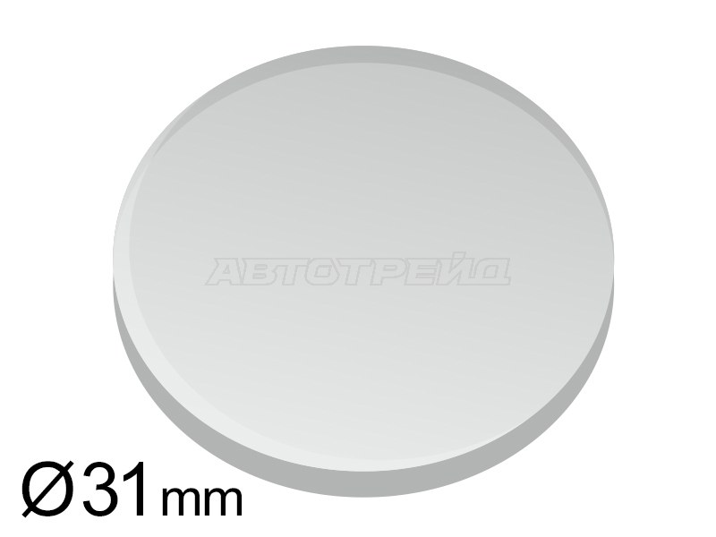 Пластина для датчика дождя круглая (D-31mm) (ALP: SF-95)