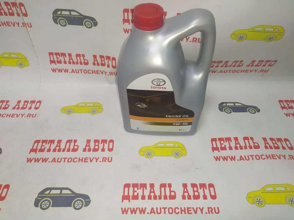 Масло моторное TOYOTA 5w40 (5л) (синтетика) (TOYOTA: 0888080375)