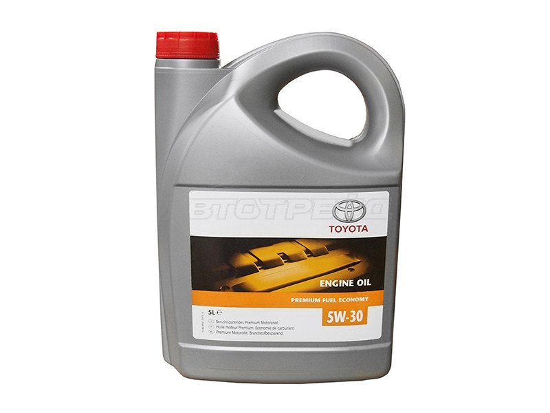Масло моторное TOYOTA (пластиковая канистра) 5W-30 PFE 5Л (для дизельных ДВС с сажевым фильтром) (TOYOTA: 08880-83389)