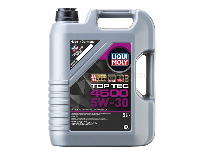 Масло моторное LIQUI MOLY Top Tec 4500 5W-30 C1 /DL-1 5л (LIQUI MOLY: 2318)
