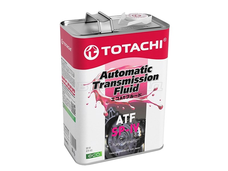 Масло трансмиссионное синтетическое TOTACHI ATF SP-IV 4л (TOTACHI: 21004)