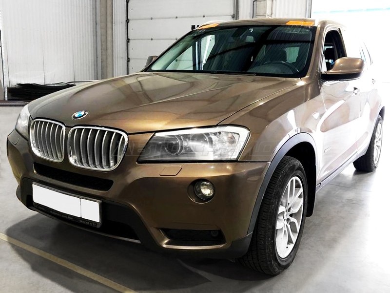 Стекло лобовое (Датчик дождя) BMW X3 14-17 (FUYAO: 2464AGNMV6B)