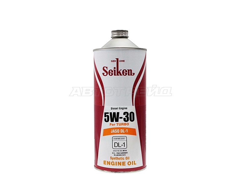 Масло моторное SEIKEN SYNTHETIC DL-1 5W-30 1л (SEIKEN: SKDL15W30C1)