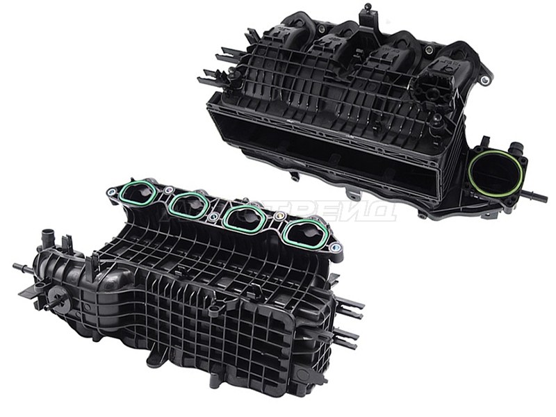 Коллектор впускной SKOADA OCTAVIA /RAPID /FABIA /KODIAQ /VW POLO /TIGUAN /PASSAT /JETTA  /GOLF /AUDI Q3 1,4L (SAT: ST-04E129709L)