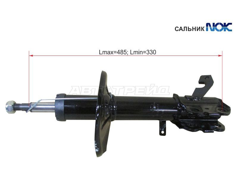 Стойка передняя TOYOTA COROLLA /SPRINTER /SPACIO /CARIB /LVN /CRE /TRN /MRN 91-02 LH (SAT: ST-48520-12630)