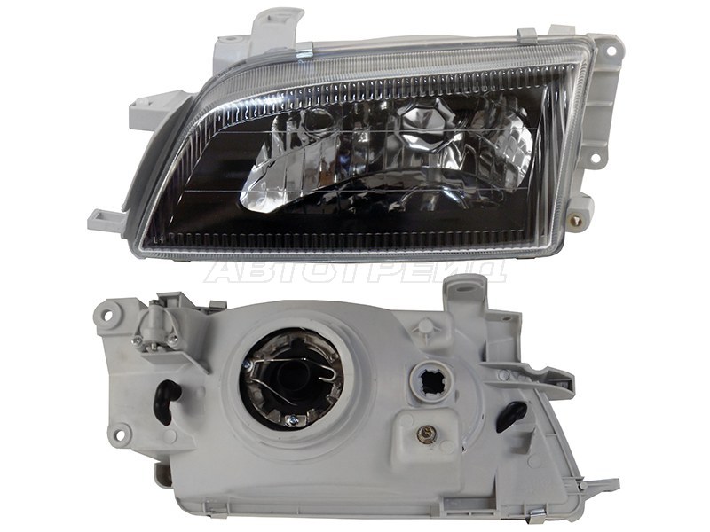 Фара Toyota Caldina (T190) 92-02  / Carina E 92-96  / Corona (T190) 92-96  / Corona SF 92-96 (Слева / тёмная) (SAT: ST-212-1156BL)