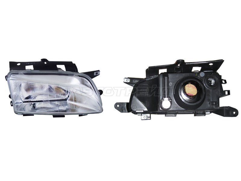 Фара Citroen Berlingo 96-02  / Peugeot Partner 96-02  / Partner Tepee 02-08 (Спереди / Справа) (DEPO: 550-1126R-LD-EM)